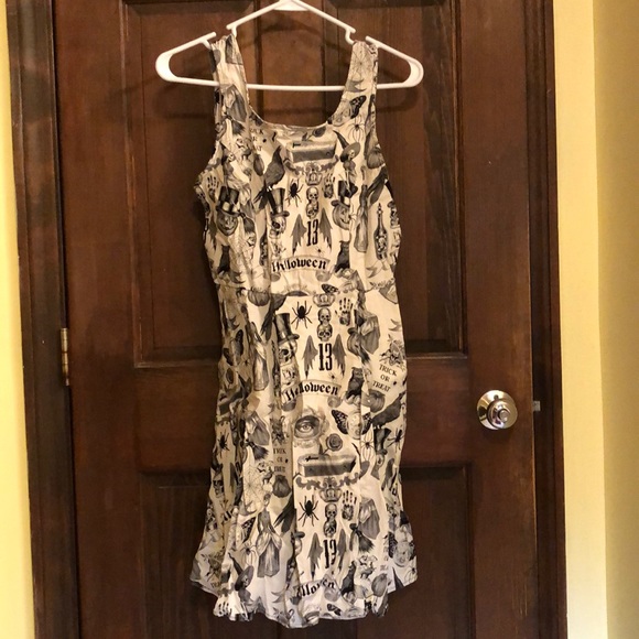 Folter Dresses & Skirts - Halloween vintage print fit and flare dress